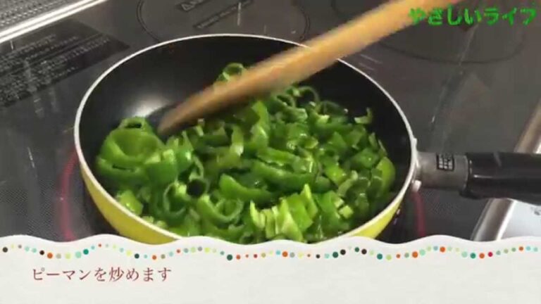 超簡単なおかず　ピーマンの炒め物 Easy side dishes: sauteed green pepper