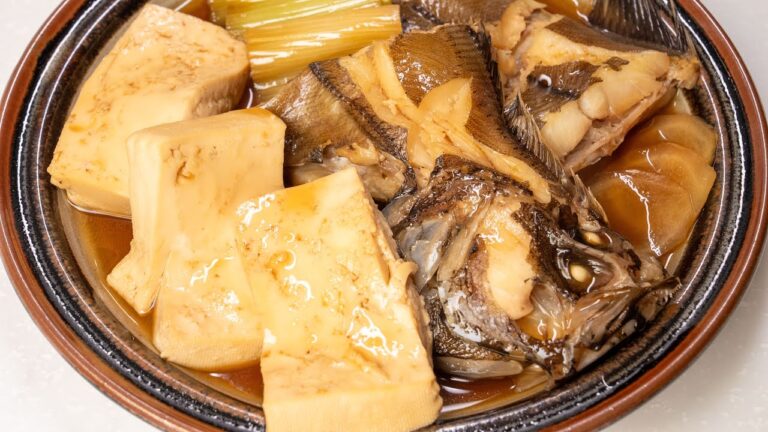 【かれいの煮付け】簡単でおいしい 毎日でも食べたい 【基本のおかず】フライパン 作り方