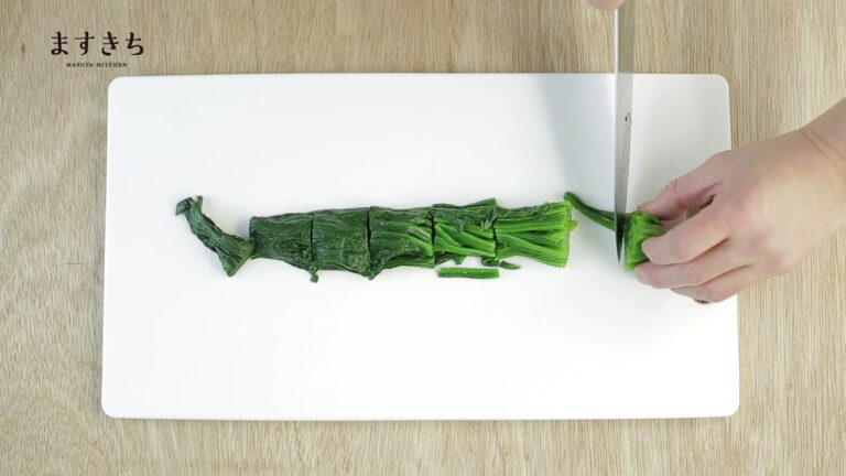 【ほうれん草と牡蠣の塩ぽん酢パスタ】の作り方・レシピ　ますきち