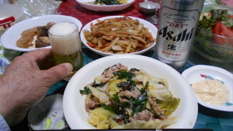 牛バラ肉とキャベツのニンニクみそ鍋：全編