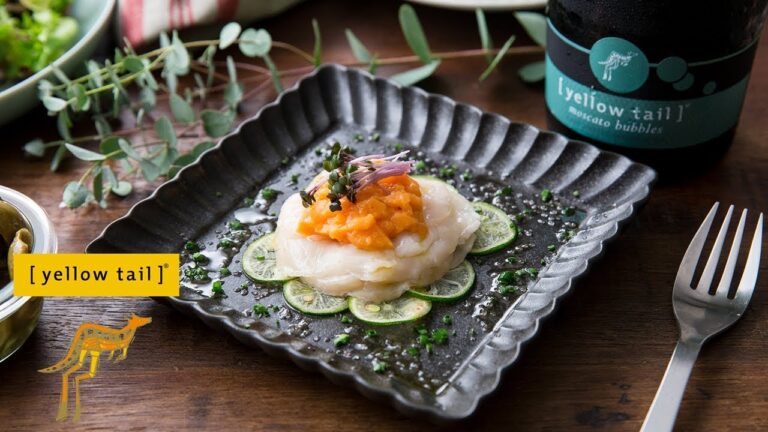 昆布締めホタテのカルパッチョのつくり方 | Small Gathering by イエローテイル