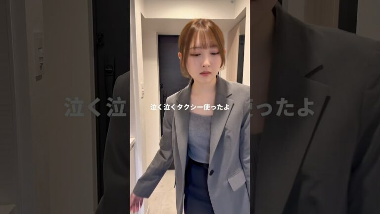 終電逃しOLが作る納豆明太パスタ〜！！パスタはいいぞー！ #ブラック企業 #料理 #cooking #vlog #ol日常 #自炊 #レンチンレシピ #簡単レシピ