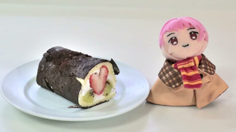 恵方ロールケーキを玉子焼きフライパンで作った