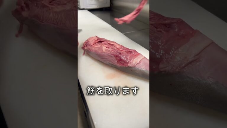 外国産牛タンを和牛並みに美味くする方法１【仕込み編】#shorts