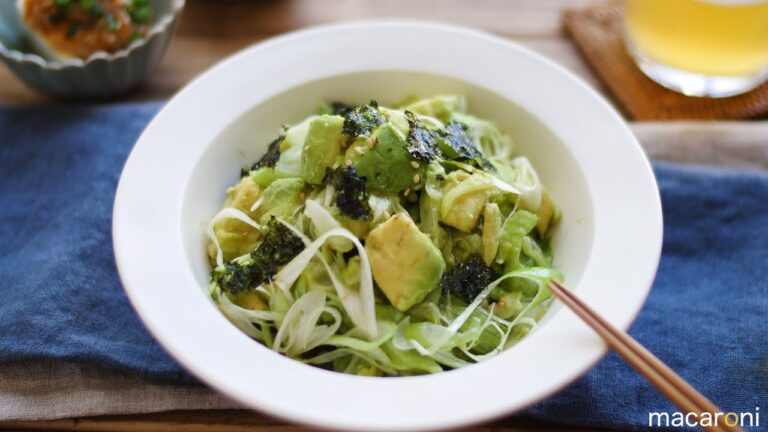 アボカドのねぎ塩ナムル のレシピ 作り方