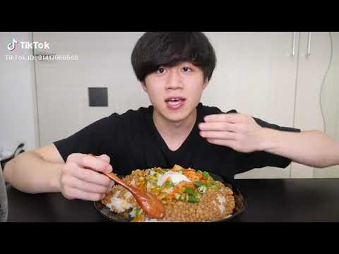 かの カノックスター   大量納豆ご飯 #もっぱん #大食い #納豆 #納豆レシピ