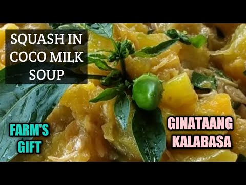 SQUASH IN COCONUT MILK SOUP