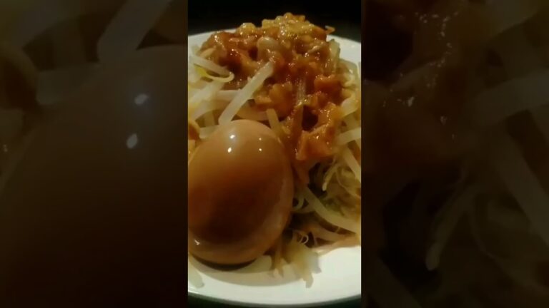 一ヶ月、二郎系の上だけばっかり食べて、約10キロ痩せました!!#ダイエット#もやし#二郎系#背脂#チャーシュー無し#焼き鳥渡鳥#らーめん豚郎