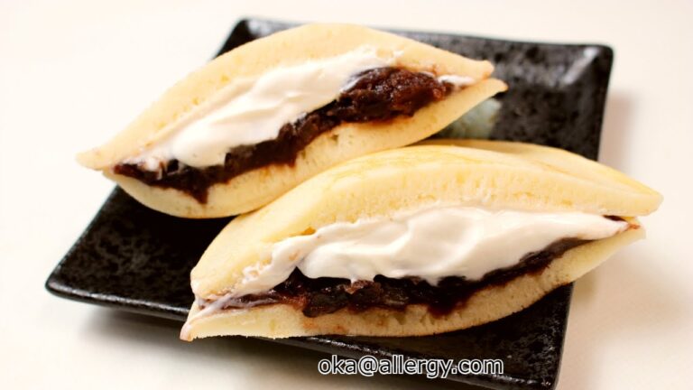 卵・乳・小麦・大豆不使用！ココナッツクリームどら焼きの作り方 How to make Coconut cream Dorayaki, Egg & Dairy & Gluten & Soy free.