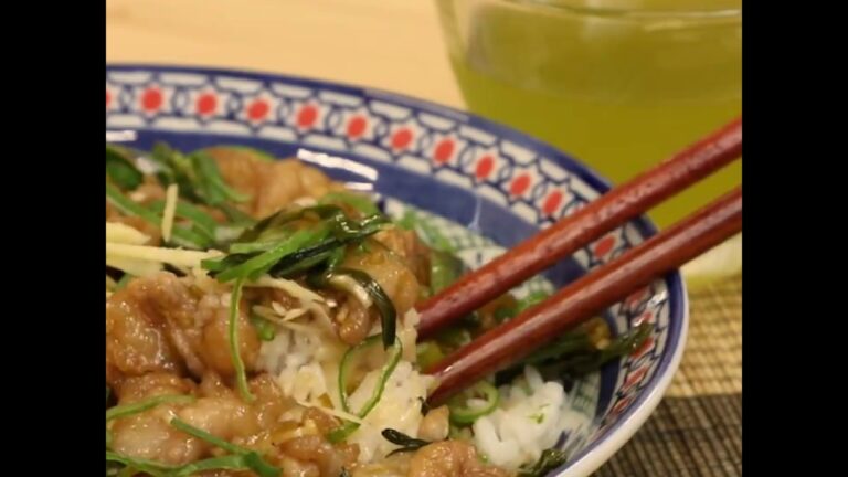 冷めてもおいしい！ 豚とニラのねぎソースがけ