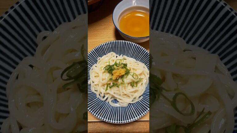 20210721 104230冷やしうどん!今日のお昼ご飯です。