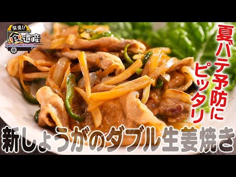 食遺産File.61「新しょうがのダブルしょうが焼き」＠和歌山県和歌山市