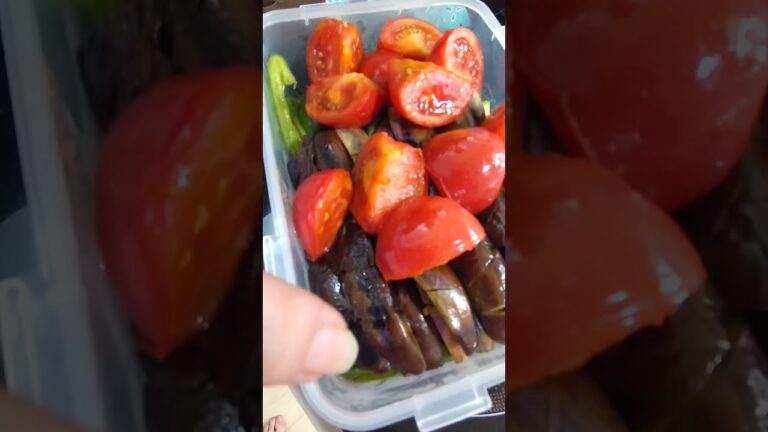 夏野菜の「焼き漬け」焼き浸し？夏野菜のパワーを頂きます #気楽にクック #簡単レシピ #吃音 #簡単レシピ ＃焼き浸し #野菜の焼き浸け
