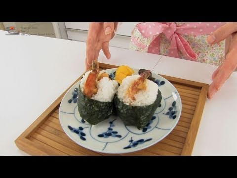 Yukari's TEM-MUSU (Tempura rice ball) 誰でも簡単天むすの作り方