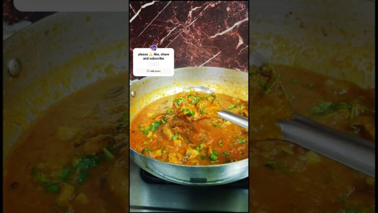 Easy Mushroom Curry Recipe #shorts#youtubeshorts#vegetables