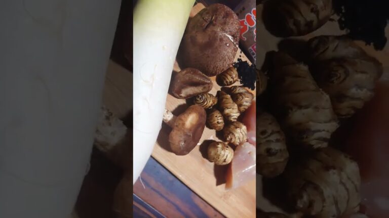 【大根の煮物】大根、椎茸、菊芋、鶏むね肉、だしはこれ、乾燥ワカメ、無添加醤油を炊飯器で‼️