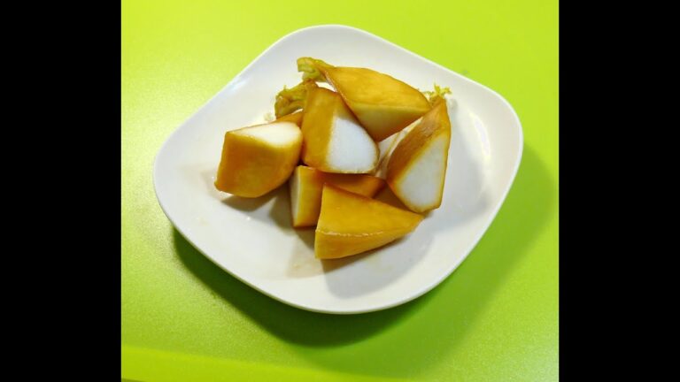 小かぶの酢醤油漬け【Small turnip pickled in vinegar soy sauce】