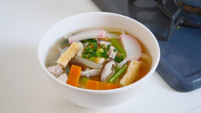 給食のうどん　簡単レシピ　思い出の味を探す　（概要欄に分量記載）小学生頃給食に食べたあのほっこりする味を知ってほしい！