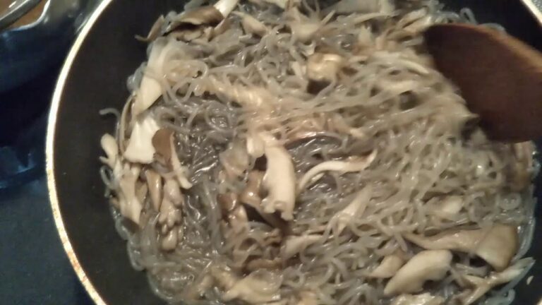 福フククッキング、舞茸と白滝のきんぴらヘルシーです❗️