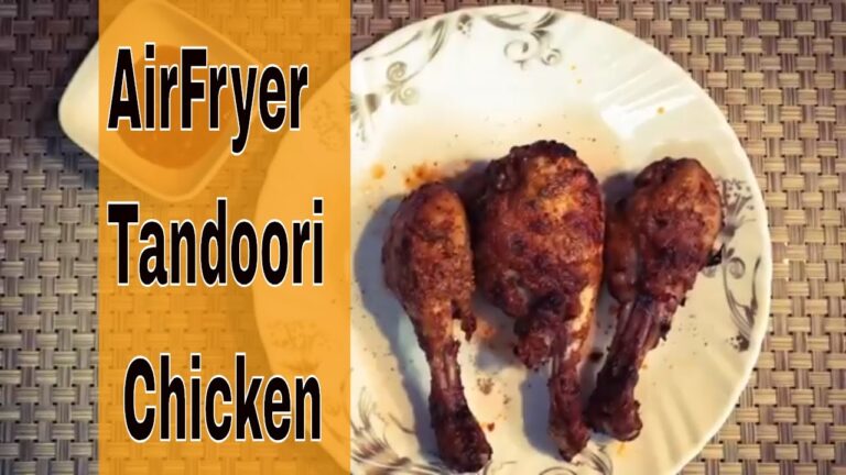 Tandoori Chicken in AirFryer | Philips AirFryer Tandoori Chicken | Tandoori Murg in AirFryer