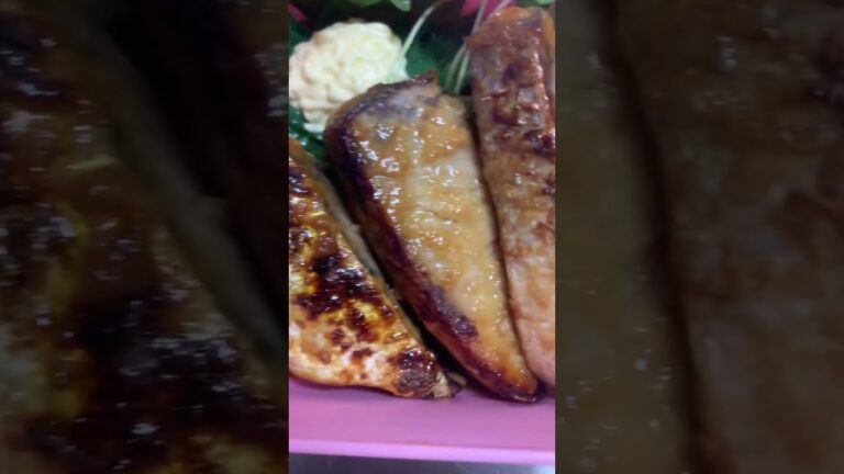 ブリの味噌焼き弁当