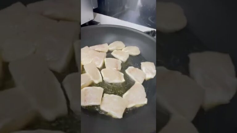 真鯛のポワレ　しっかりと焼きました　#shorts