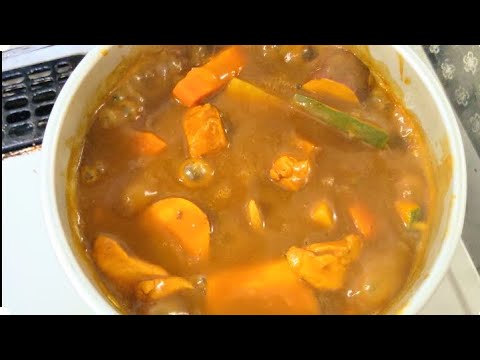 人参・じゃがいも・さつまいも・ かぼちゃは別に茹でてカレーを作ったよ#カレー #料理動画 #にんじん #じゃがいも #玉ねぎ #かぼちゃ #夏バテ #食欲 #猛暑