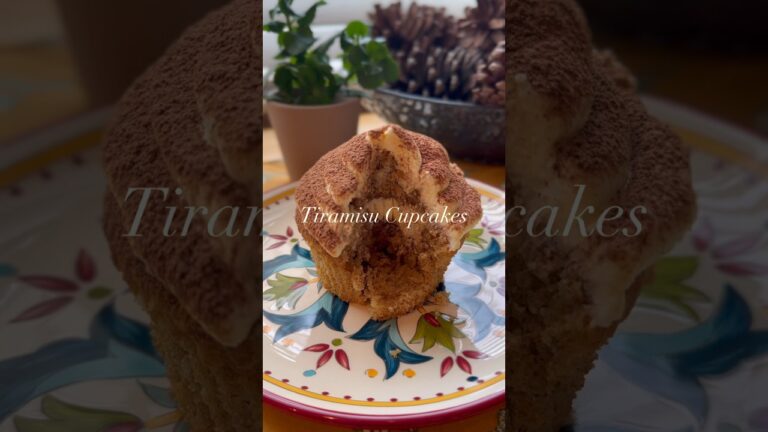 🧁Tiramisu Cupcakes - ティラミスカップケーキ