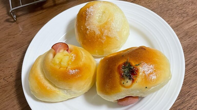 おやつにも❤️1つの生地で3種のプチパンレシピ【元パン屋が作る！】