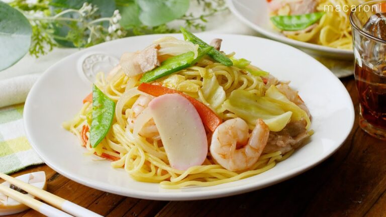 【焼きちゃんぽん】野菜たっぷり！旨み凝縮！ランチにおすすめの一品♪