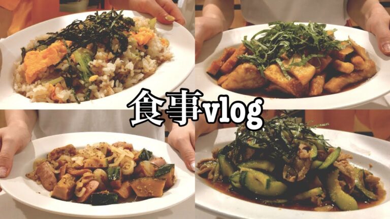 【食事vlog】この1品で満足いくぞ〜✌︎