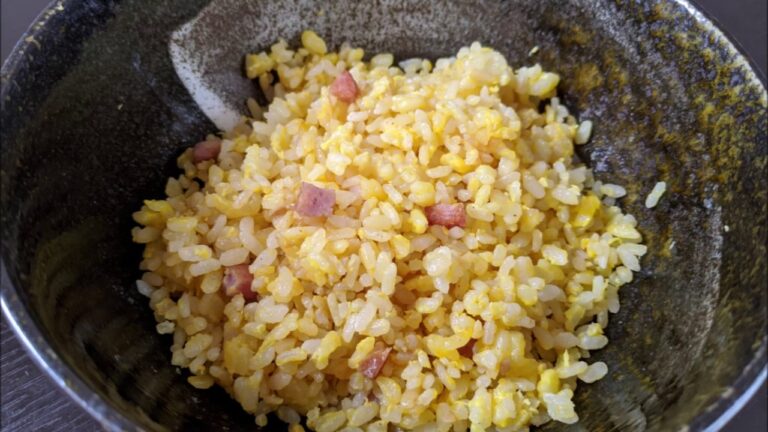 超簡単　パラパラチャーハンを作ってみた