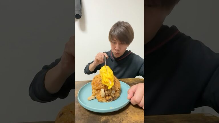 ふわとろオムライス得意なんです!! #shorts