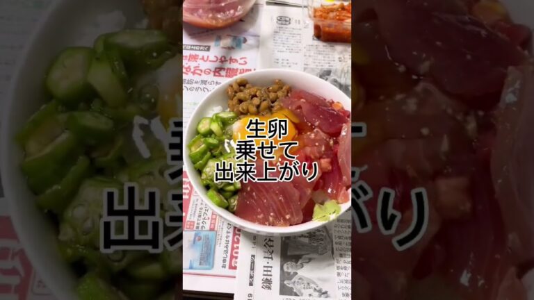 マグロネバネバ丼