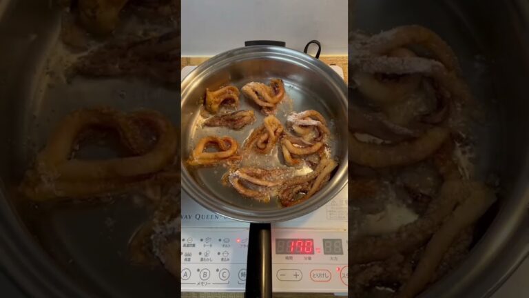 絶品！イカゲソの唐揚げの作り方