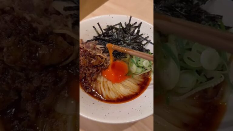 東京・代々木の「新堀」で食べられる麻ラー油釜玉が最高！