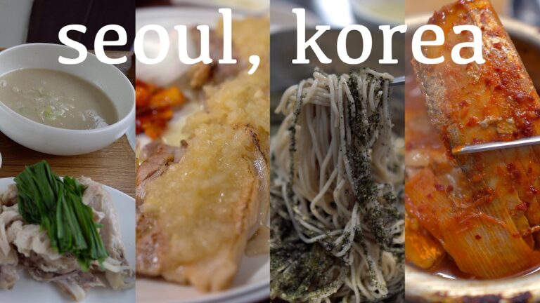 【韓国旅行vlog】ソウルでひとりご飯ができる人気グルメ30軒巡り！