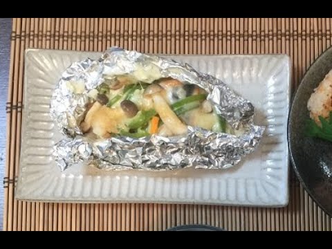 寅きち銀鮭焼漬のホイル焼き～ちゃんちゃん焼風～