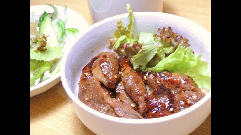 【今日の】焼肉丼【昼食】