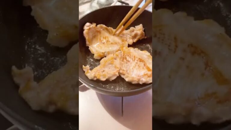 柔らか豚肩ロース弁当を作るよ〜！めんたい卵焼き#Shorts