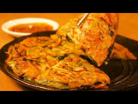 夜中に食べたら止まらない。カリモチ悪魔チヂミ。