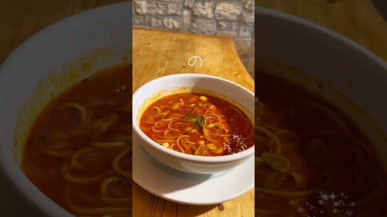 今日はイカスミにする？「イカスミスープのスパゲティ」