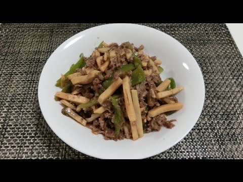 フライパンで作るお手軽なチンジャオロース