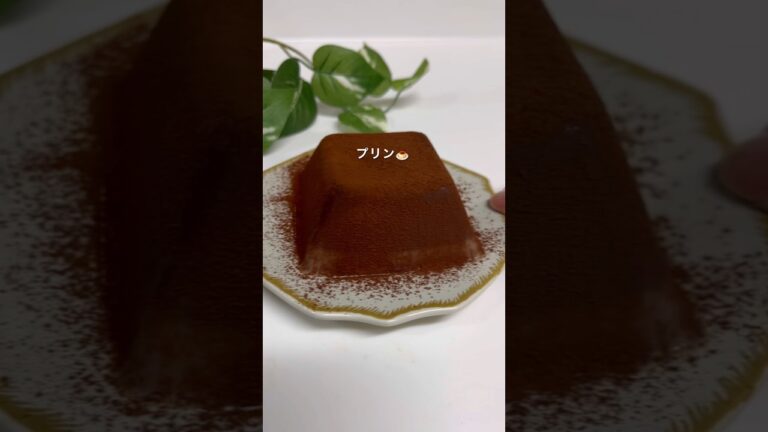 濃厚痩せチョコプリン