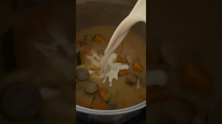 ごぼうとかぼちゃのシチュー #cooking #料理 #ごぼう