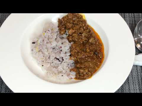 粗挽き肉を炒めるだけの簡単キーマカレー