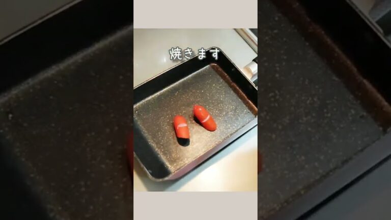 【お弁当おかず】老眼には厳しい宇宙人ウインナー😇