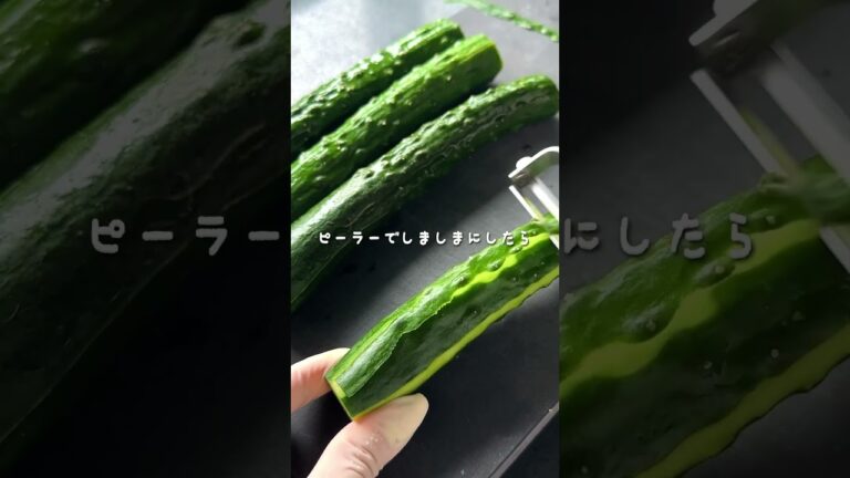 ２万人が保存した【きゅうりの一本漬け】　#レシピ