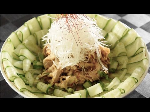 きゅうりで豪華に✨おもてなし‼️さっぱり美味しい✨きゅうりの花形盛り🥒✨