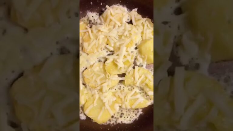 かわりポテトつくってみた バター じゃがいも とろけるチーズ  塩コショウ等